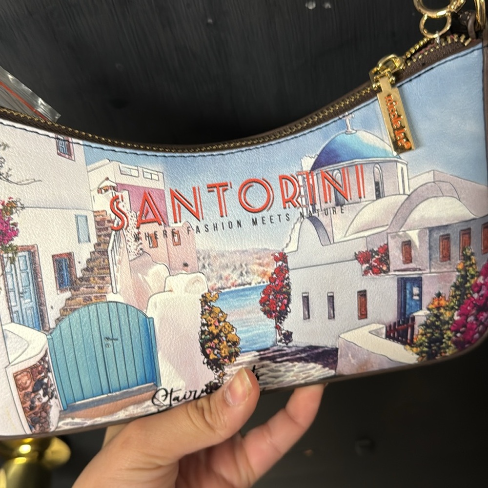 Nicole Lee Santorini Print Women's Bag - Picture 5 of 5